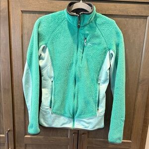 Women's Patagonia R2 Teal Fleece Jacket